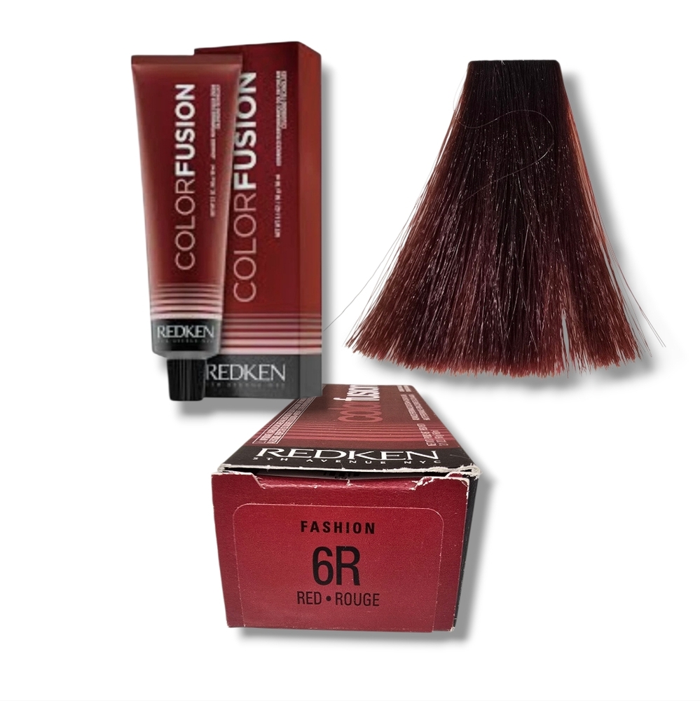 Redken Color Fusion Fashion Permanent Hair Color Cream 60 ml/2 oz 6R Red